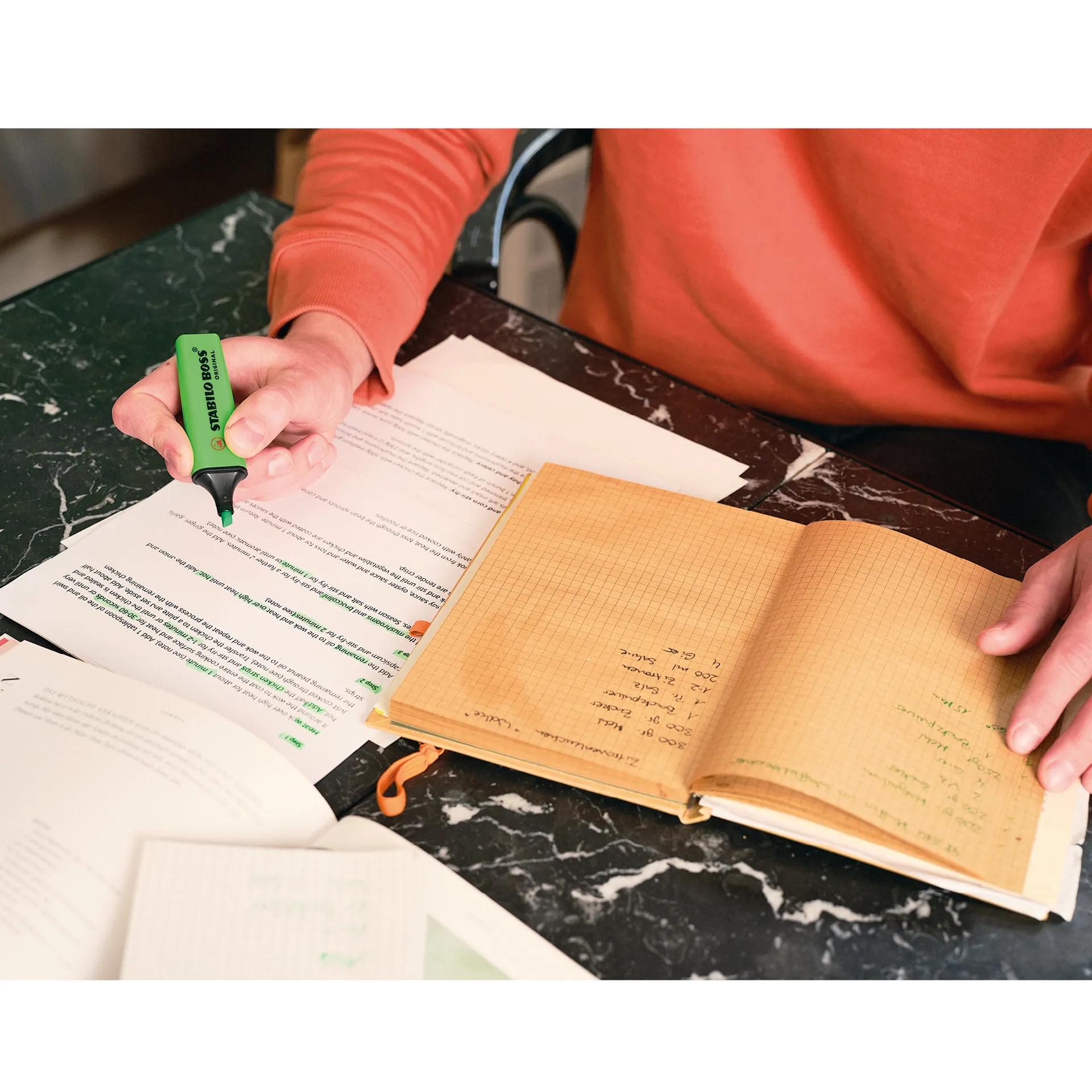 Stabilo Boss Original Textmarker, 4-tlg.