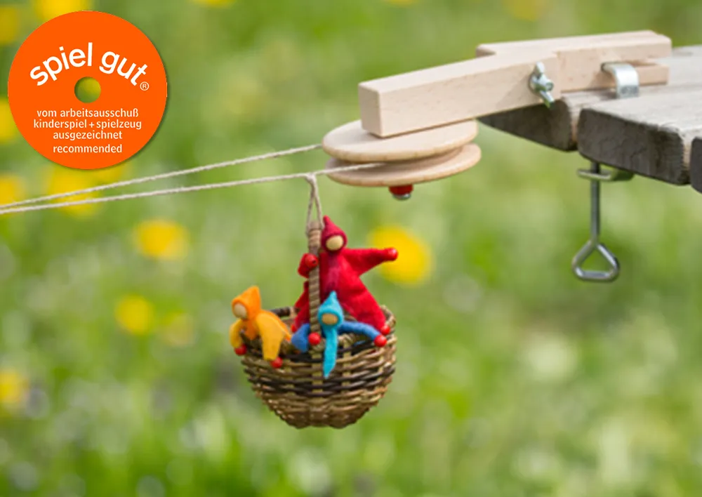 Experimentier-Set "Körbchen-Seilbahn", 23-tlg.