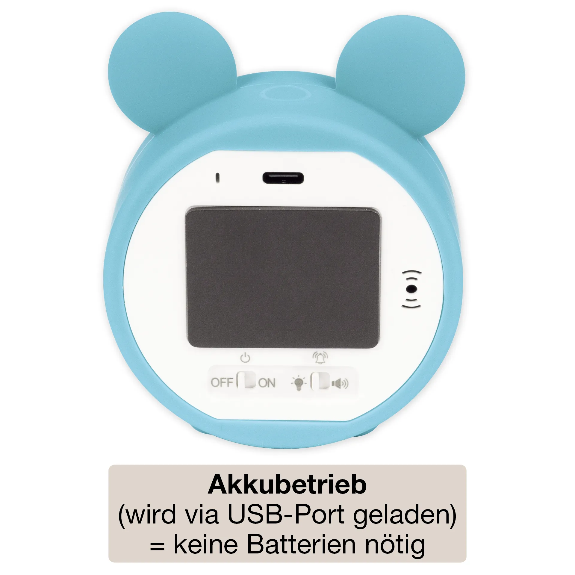 TimeTEX lydløs timer mus