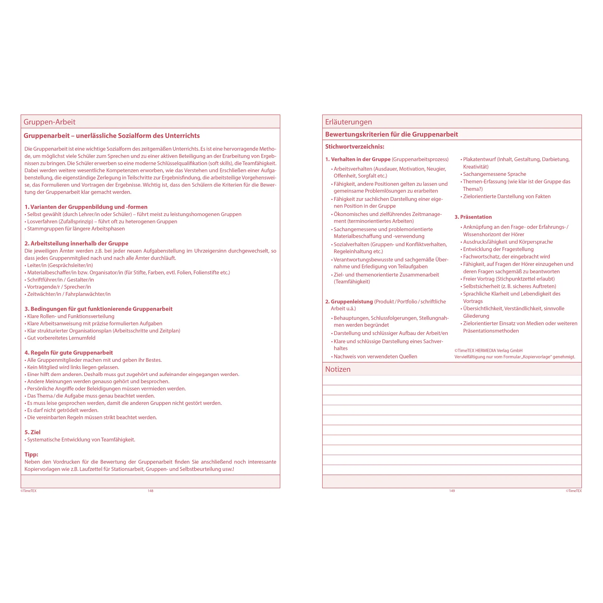 TimeTEX Referendariats-Planer "Documento lose Blatteinlage", A4