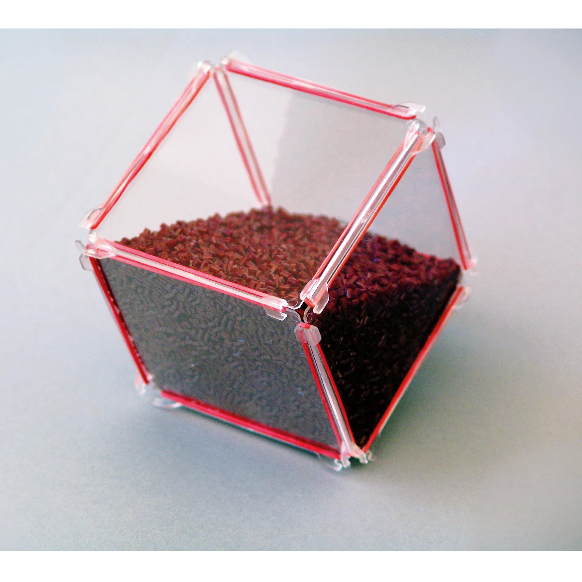 Geometri byggesæt effekt-system "Klasseværelsessæt", 286 individuelle overflader