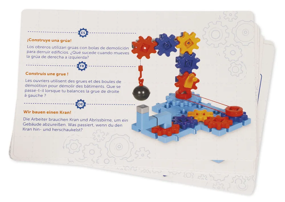 Zahnrad-Spiel "Maschinen", 60-tlg.