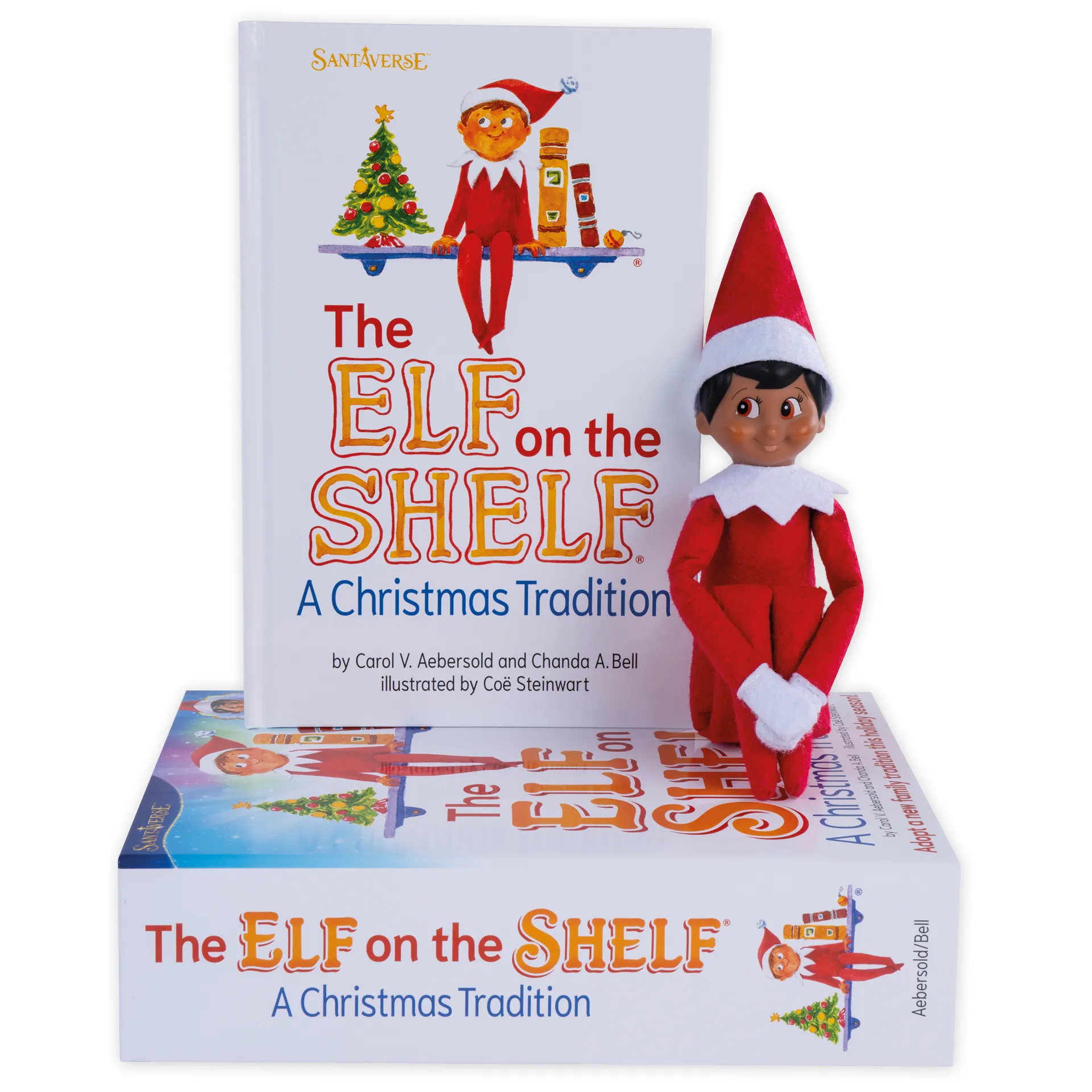 The Elf on the Shelf® Eine Weihnachtstradition Englisch - Junge mit braunen Augen
