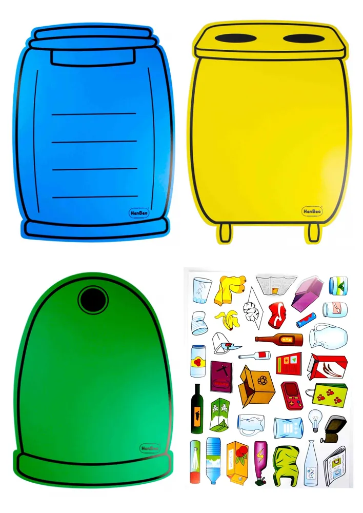 Set "Müll-Recycling", 38-tlg.