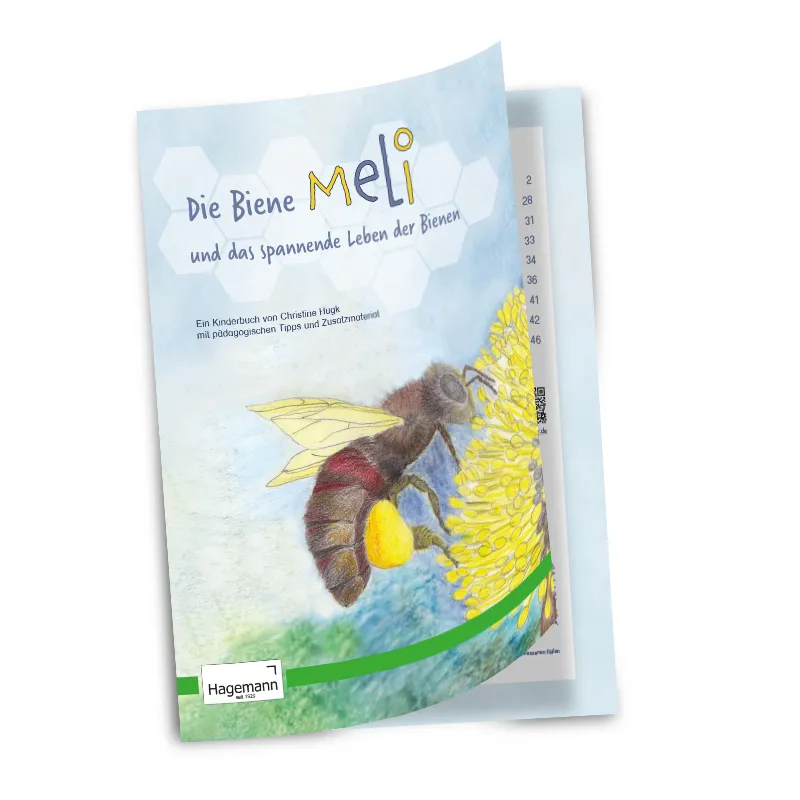 Pädagogisches Kinderbuch "Die Biene Meli", 44 Seiten