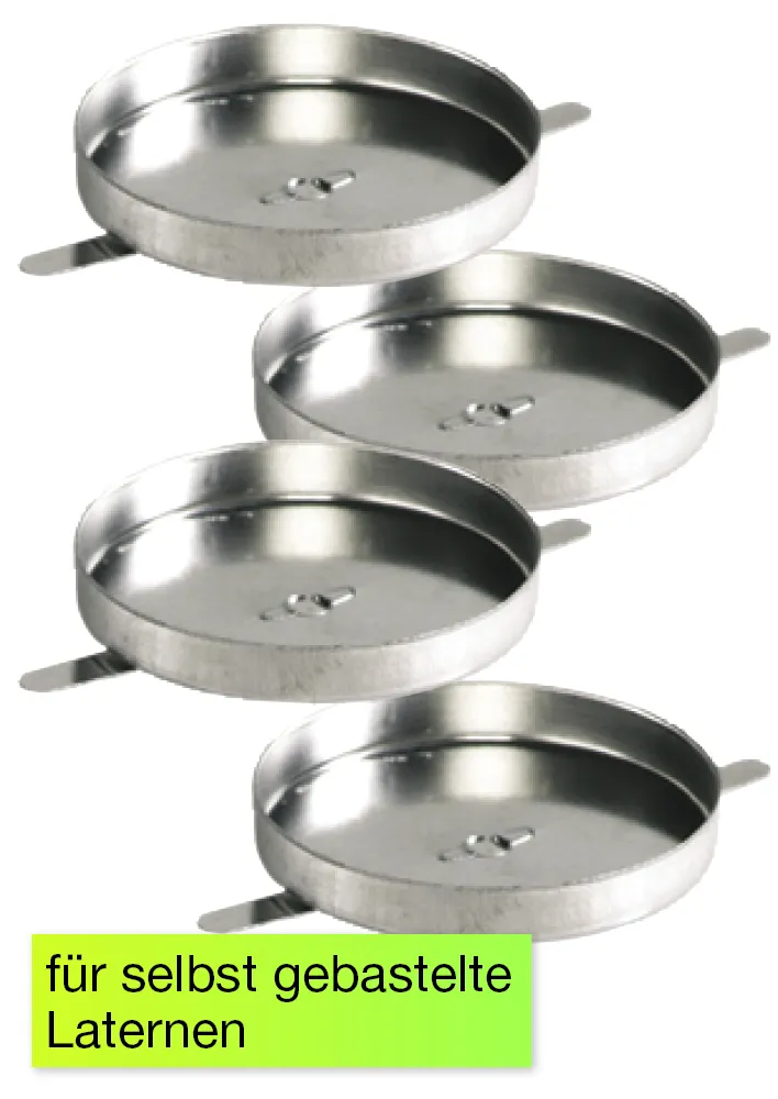 Teelicht-Halter für Laternen, 50-tlg.