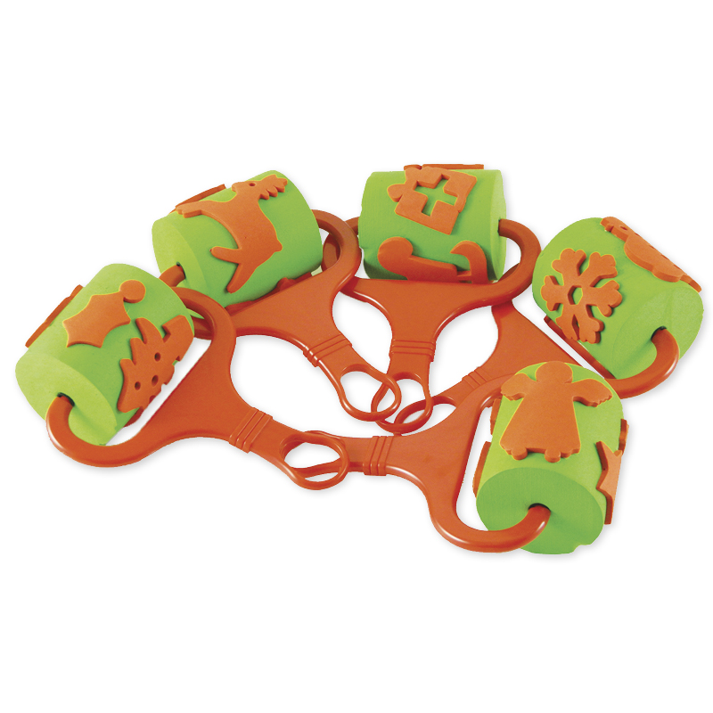 Hagemann Motiv-Druckrollen "Weihnachten", 5-tlg.