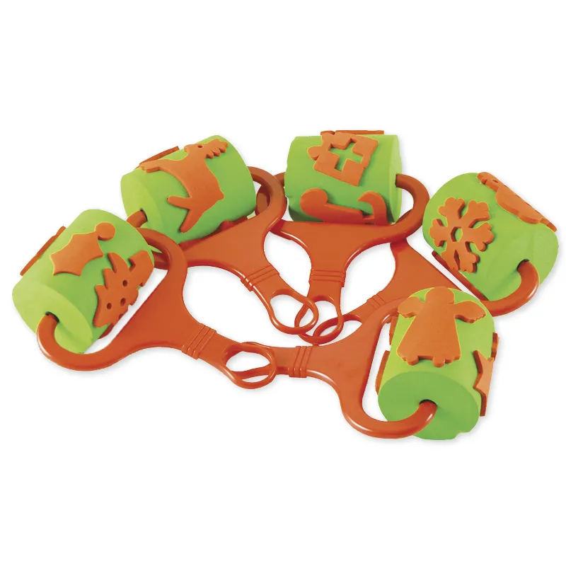 Motiv-Druckrollen "Weihnachten", 5-tlg.