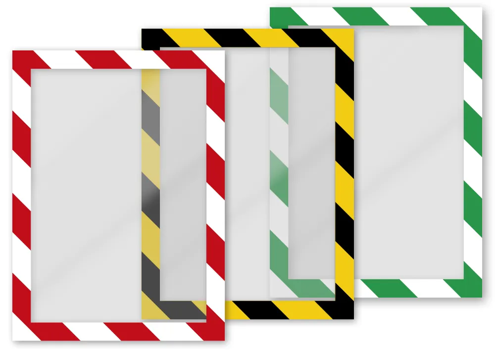 Signalram insatsfickor A4, magnetiska, 3 st.