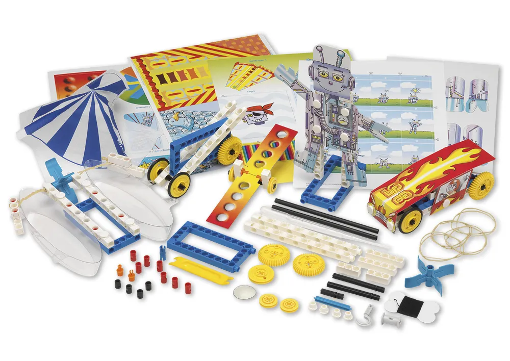 Experimentier-Kasten "Technik ganz einfach", 59-tlg.