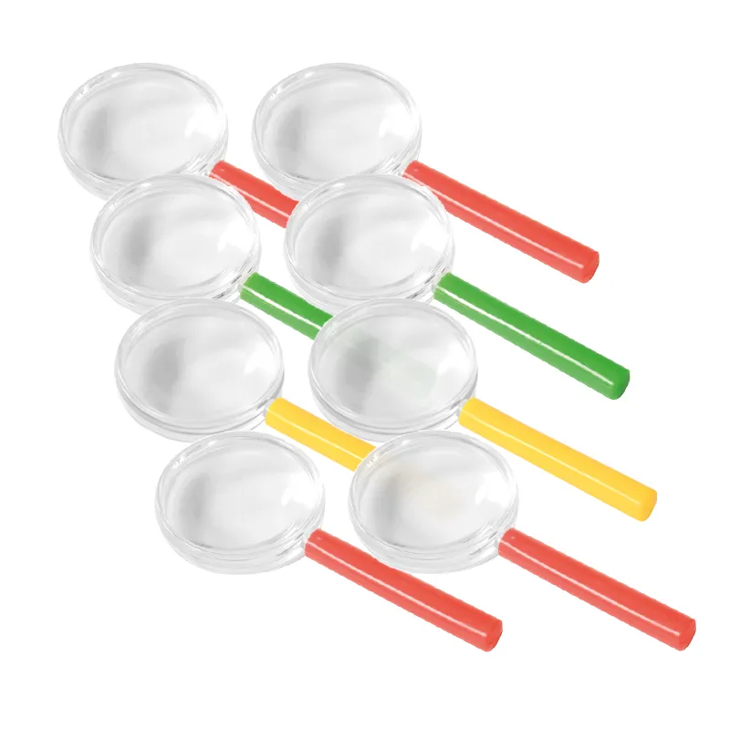 Set Lupen, bunt, 8 Stück