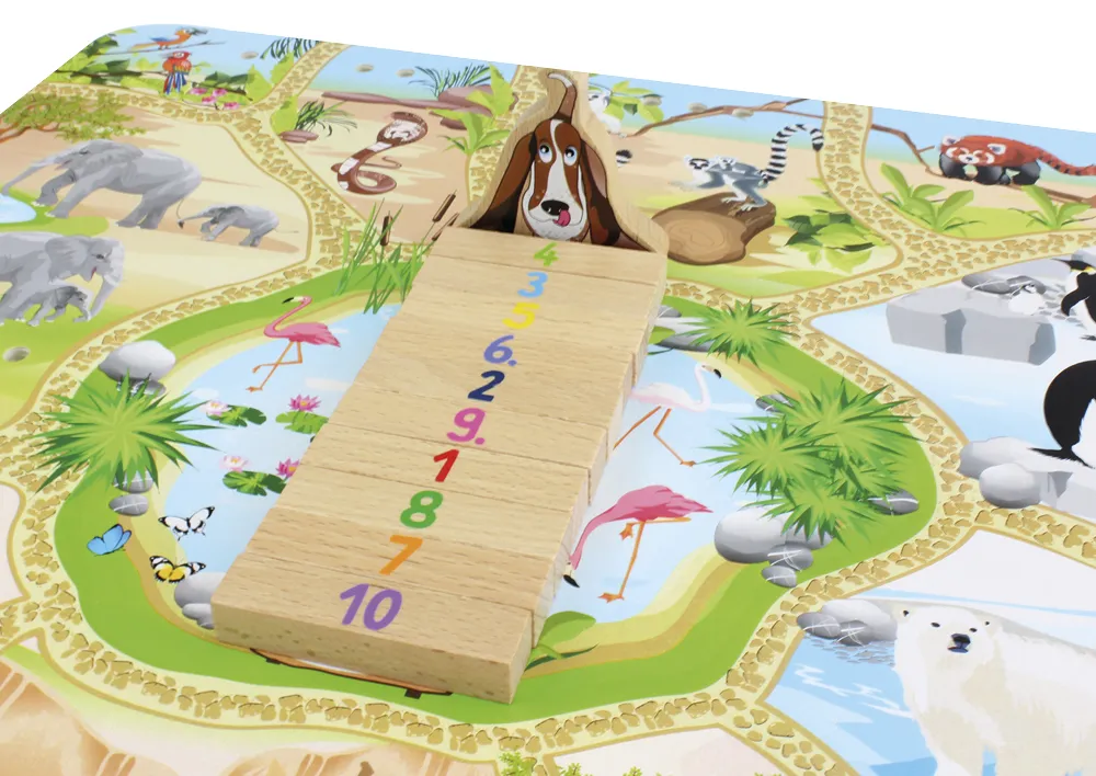 beleduc Lernspiel "Joe's Zoo", 96-tlg.