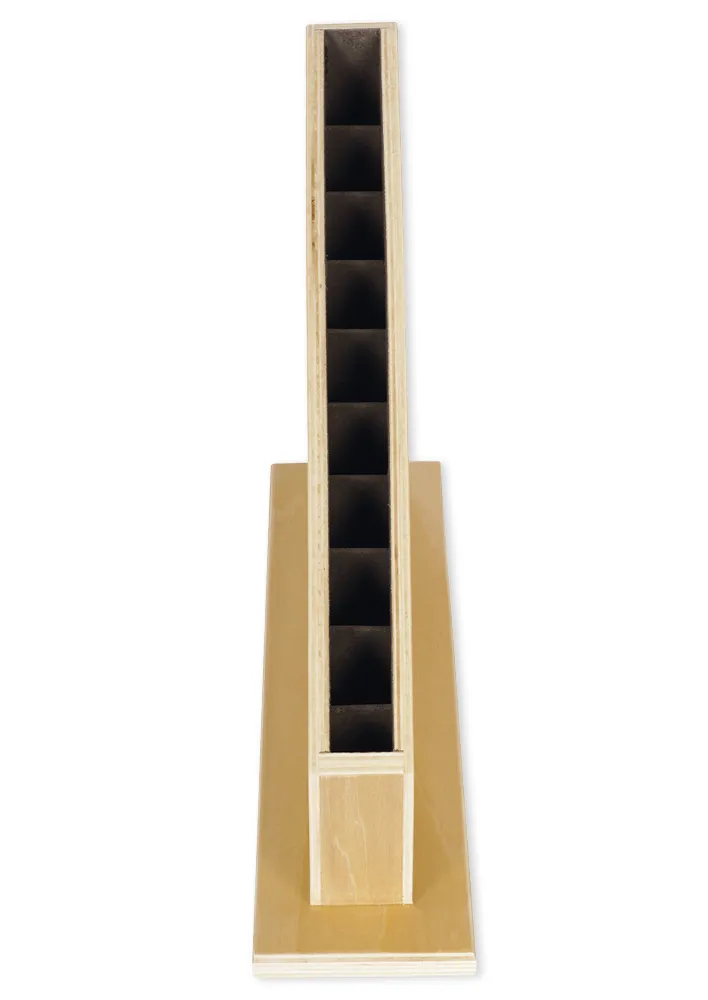 TimeTEX står för de röda och numeriska staplarna "Montessori Premium"