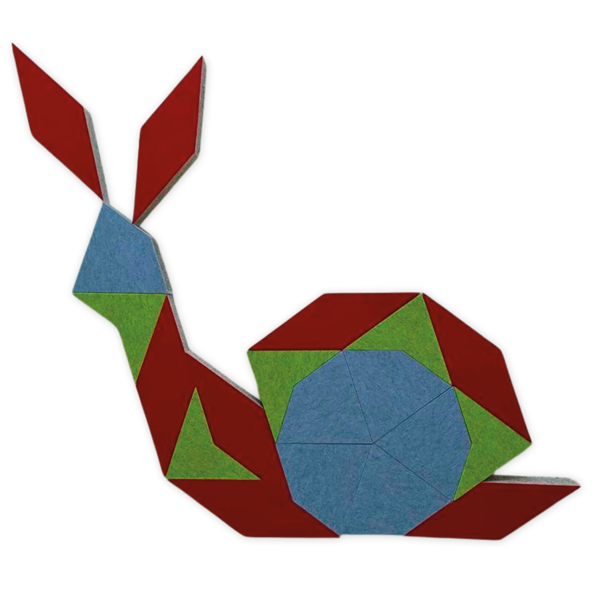 Schallabsorber AcousticArt "Schnecke", 127x105 cm, 19-tlg.