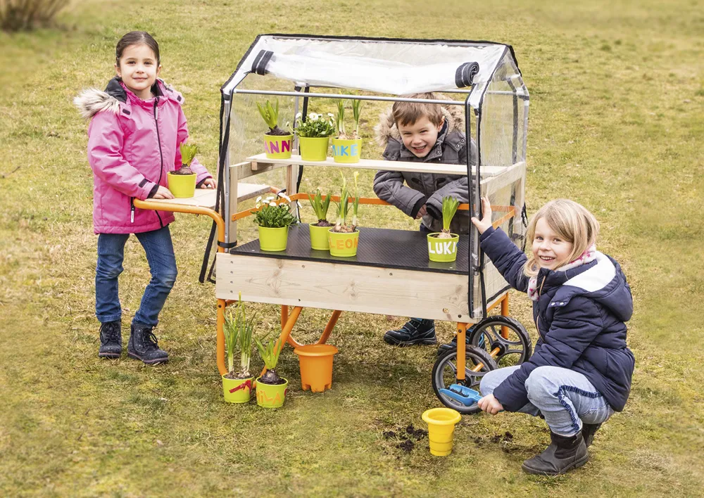 TopPlay Mobiles Gewächshaus