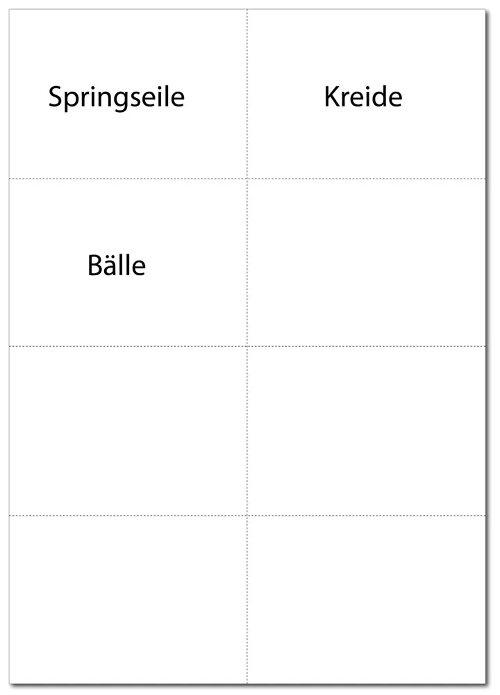 Kartongetikettset A7, 80 st