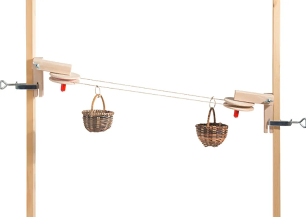 Experimentier-Set "Körbchen-Seilbahn", 23-tlg.