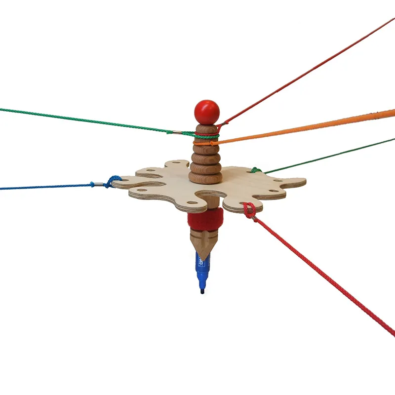 Set Strippenzieher aus Holz, 13-tlg.