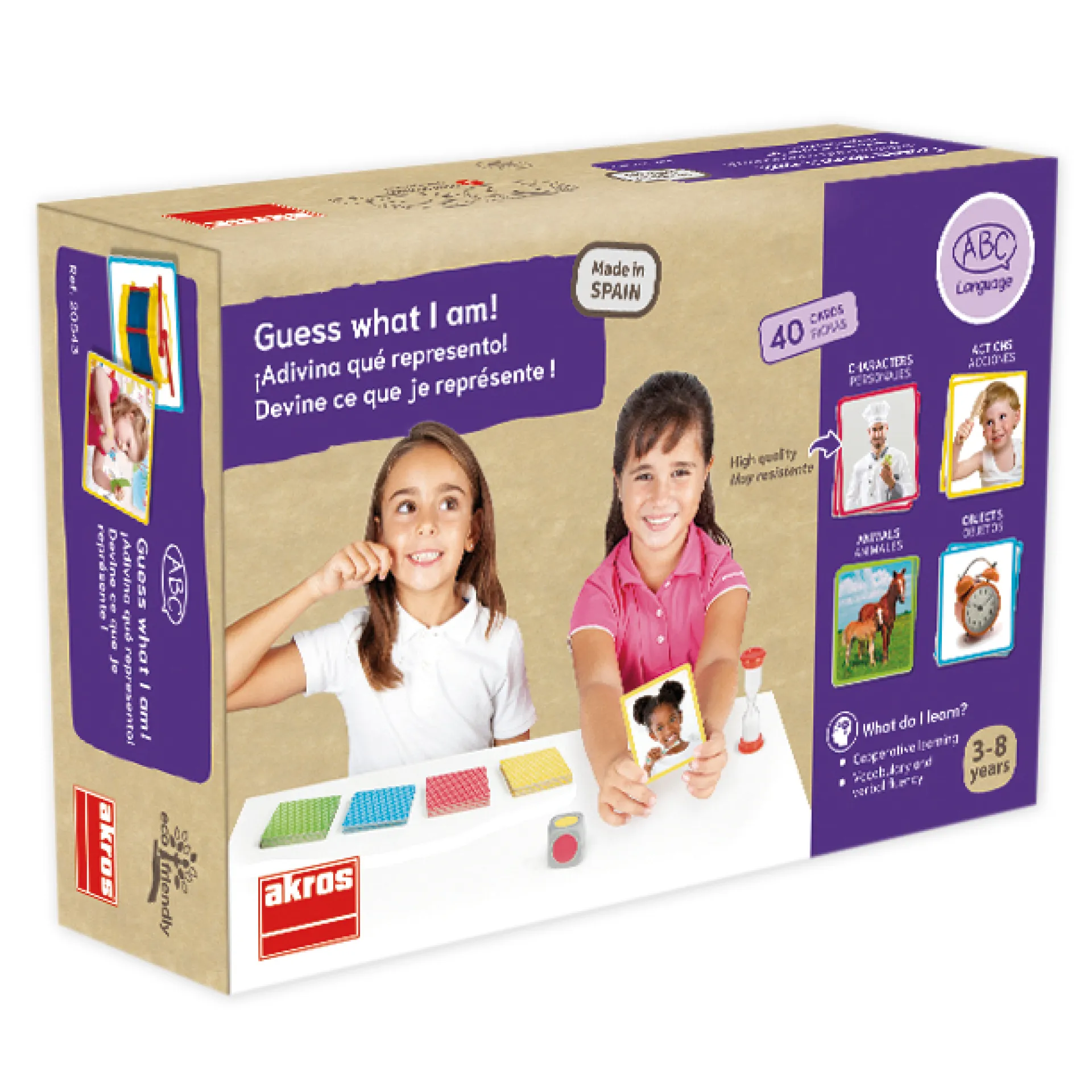 Bildkarten "Rate, was ich bin", 41-tlg.