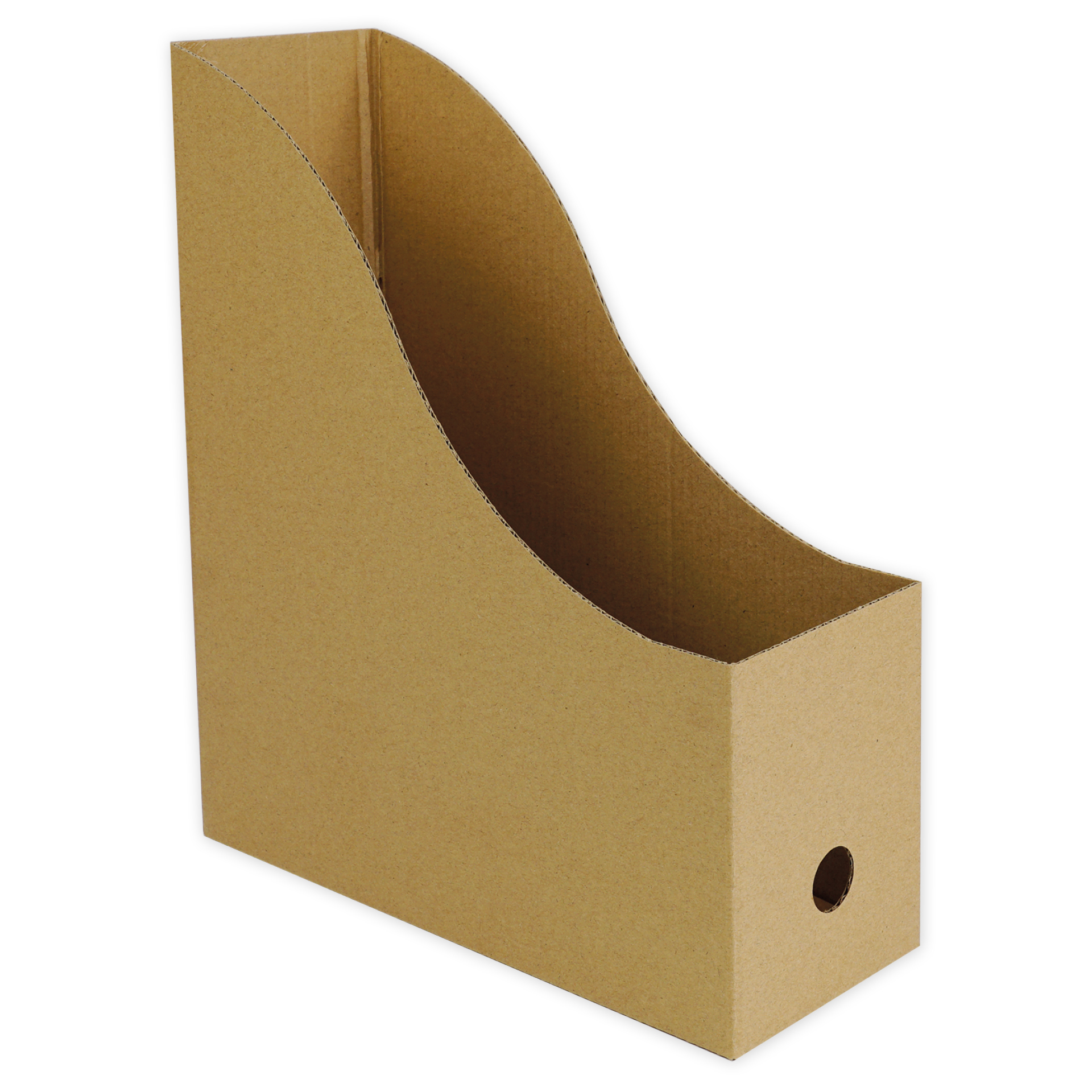 TimeTEX Set Natura-Stehsammler A4 aus Pappe, 5 Stück