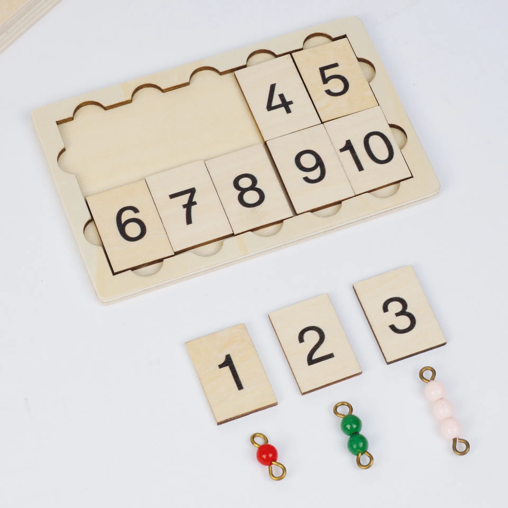 TimeTEX Aufhängung für Perlentreppe 1-10 "Montessori Premium"