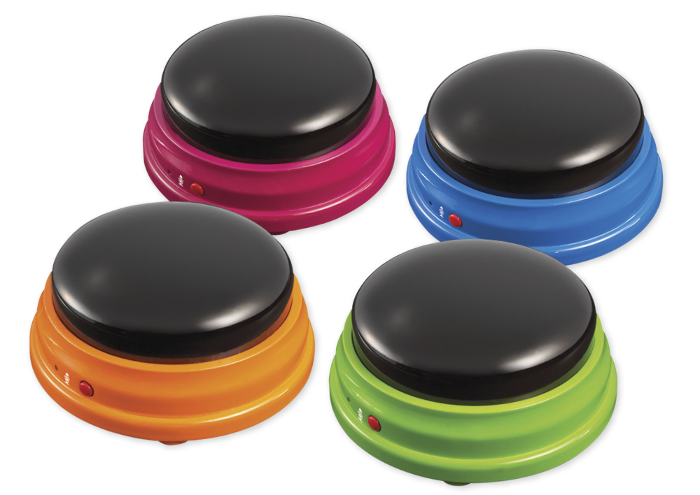 TimeTEX Antwort-Signale mit Individualton, 4-tlg. (Buzzer)