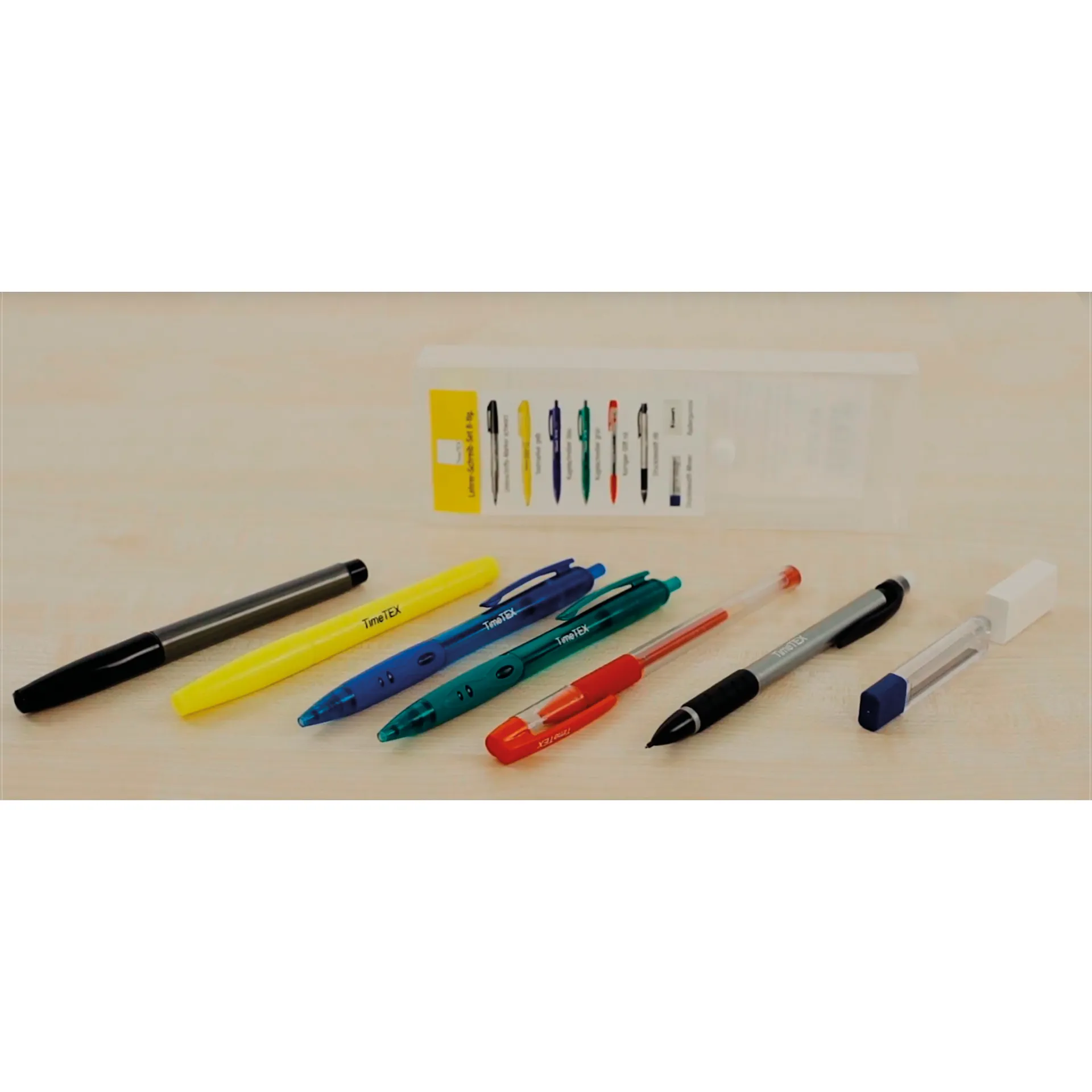 Lehrer-Schreib-Set 8-tlg., im Etui