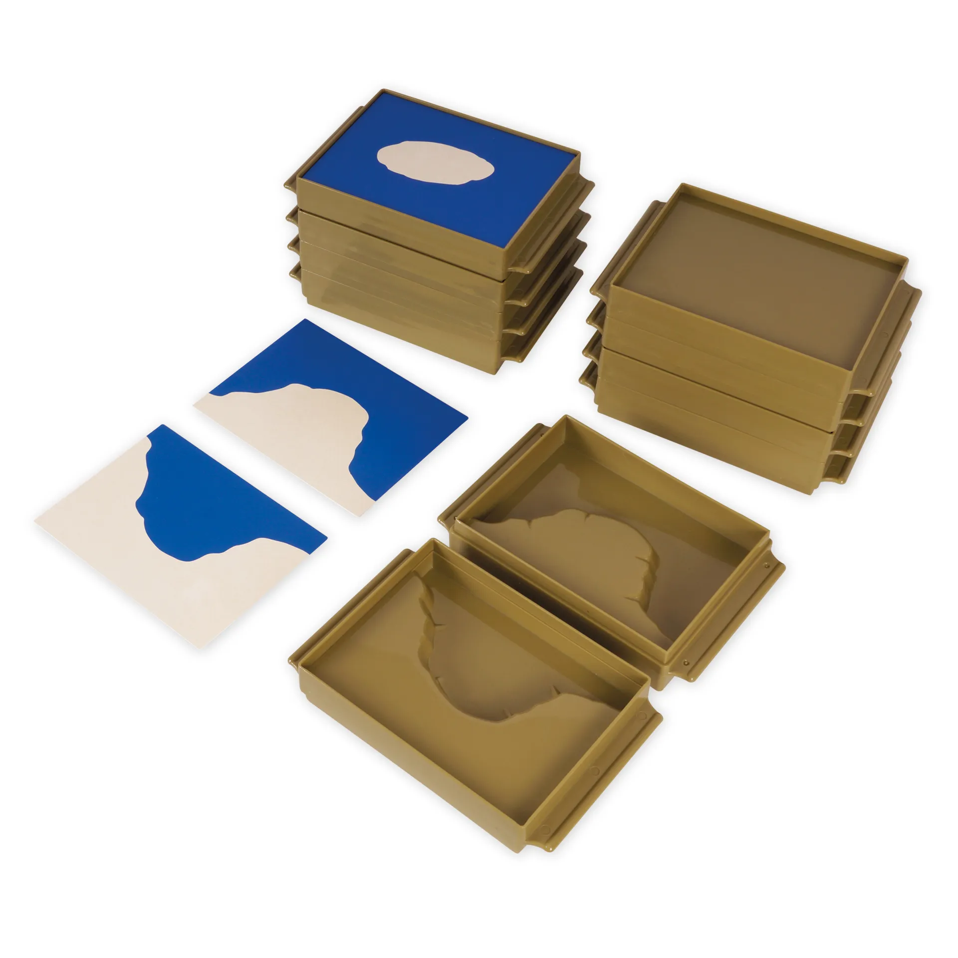 TimeTEX Set Pythagorasbrett mit Kontrolltafel "Montessori Premium"