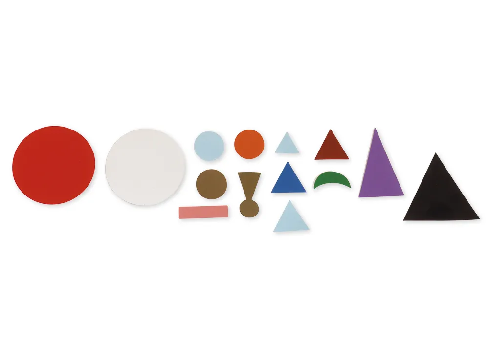 TimeTEX Wortsymbole aus Kunststoff im Kasten "Montessori Premium"