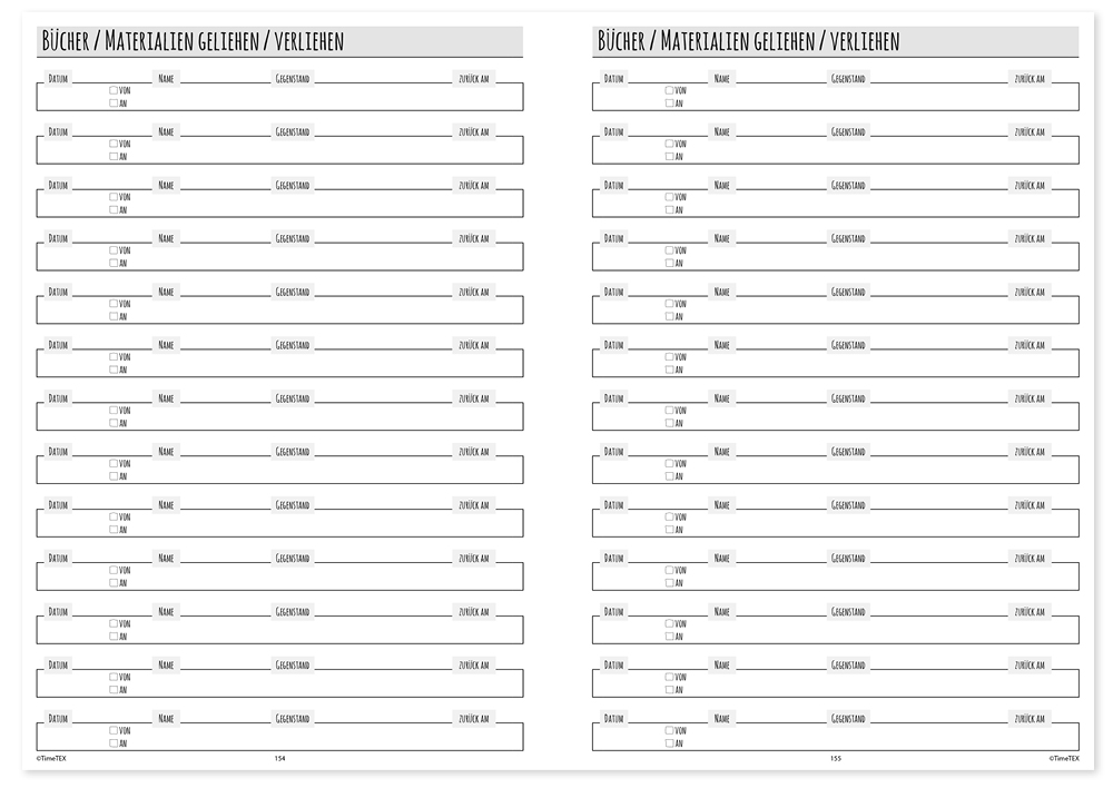 TimeTEX Semester-Planer A5