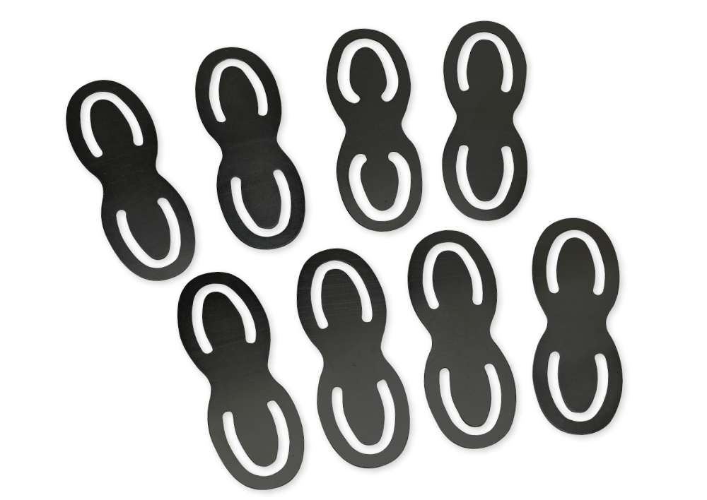 TimeTEX Metal Picture Puzzle Pins Pakke med 8