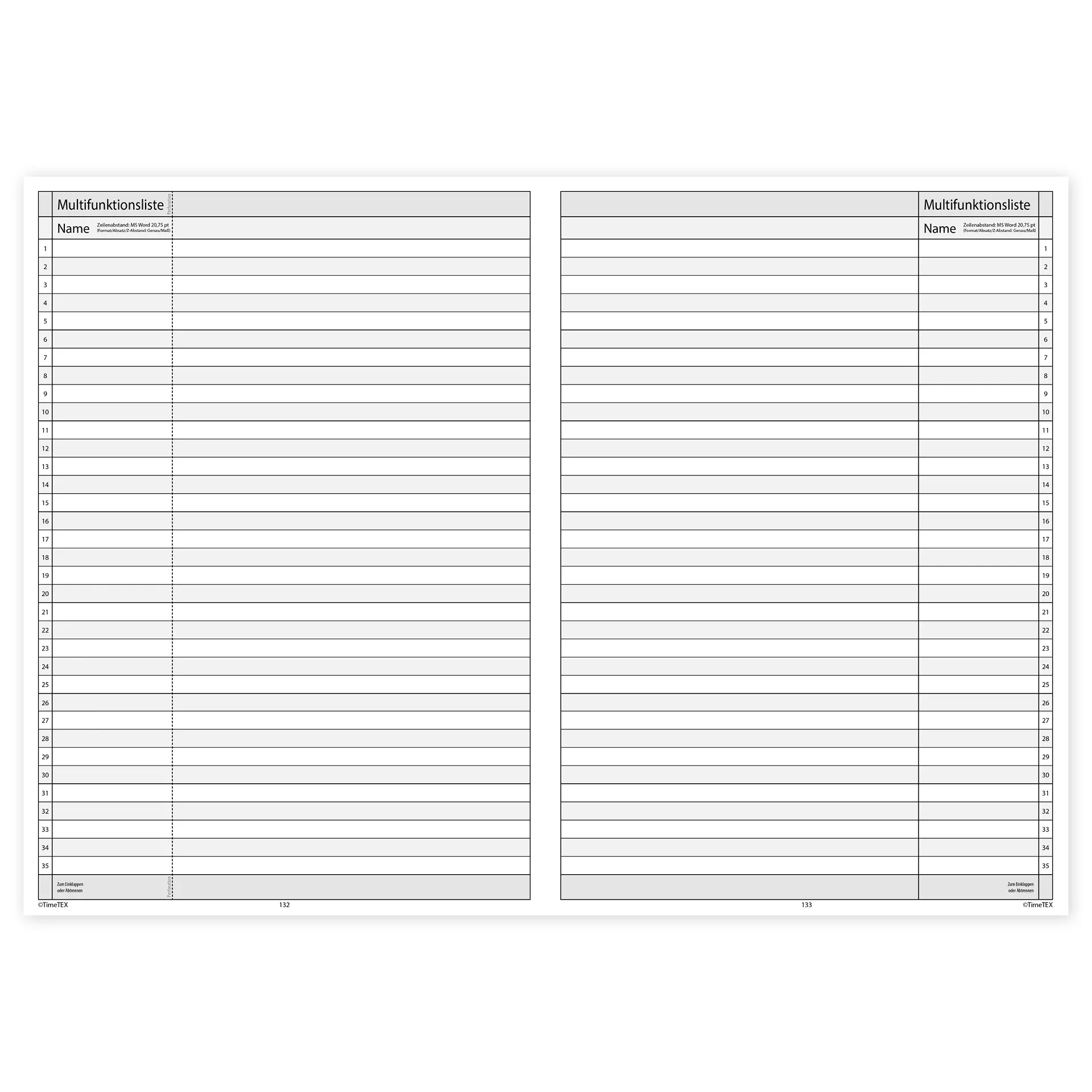 TimeTEX Klassenbuch A4-Plus, Sekundarstufe + Grundschule