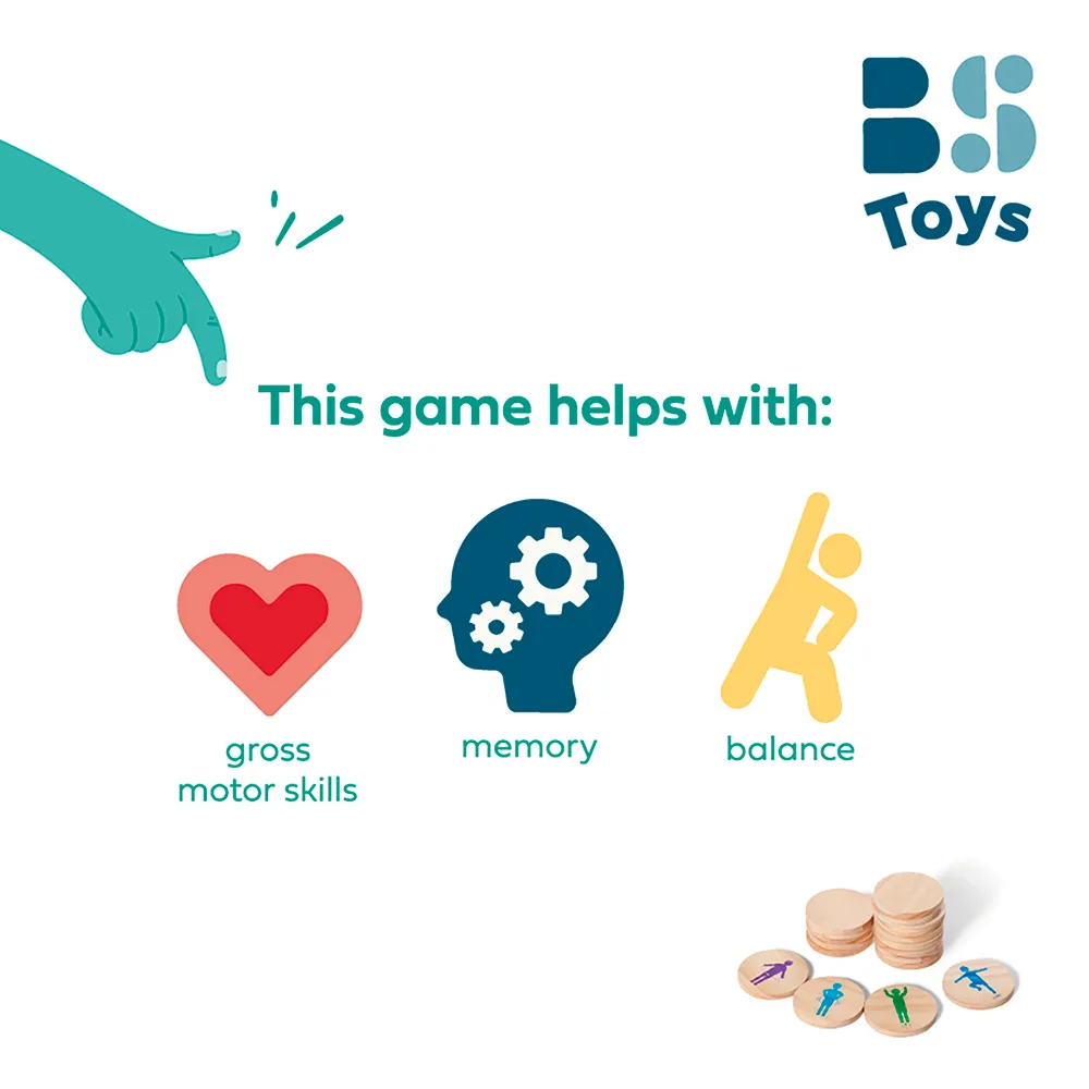 Bewegingsspel "Moves!", 19-delig