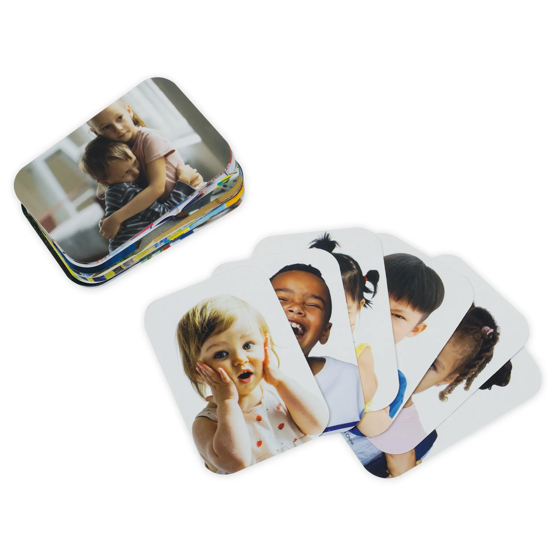 Set Emotions-Figuren farbig sortiert, 54-tlg., in Box