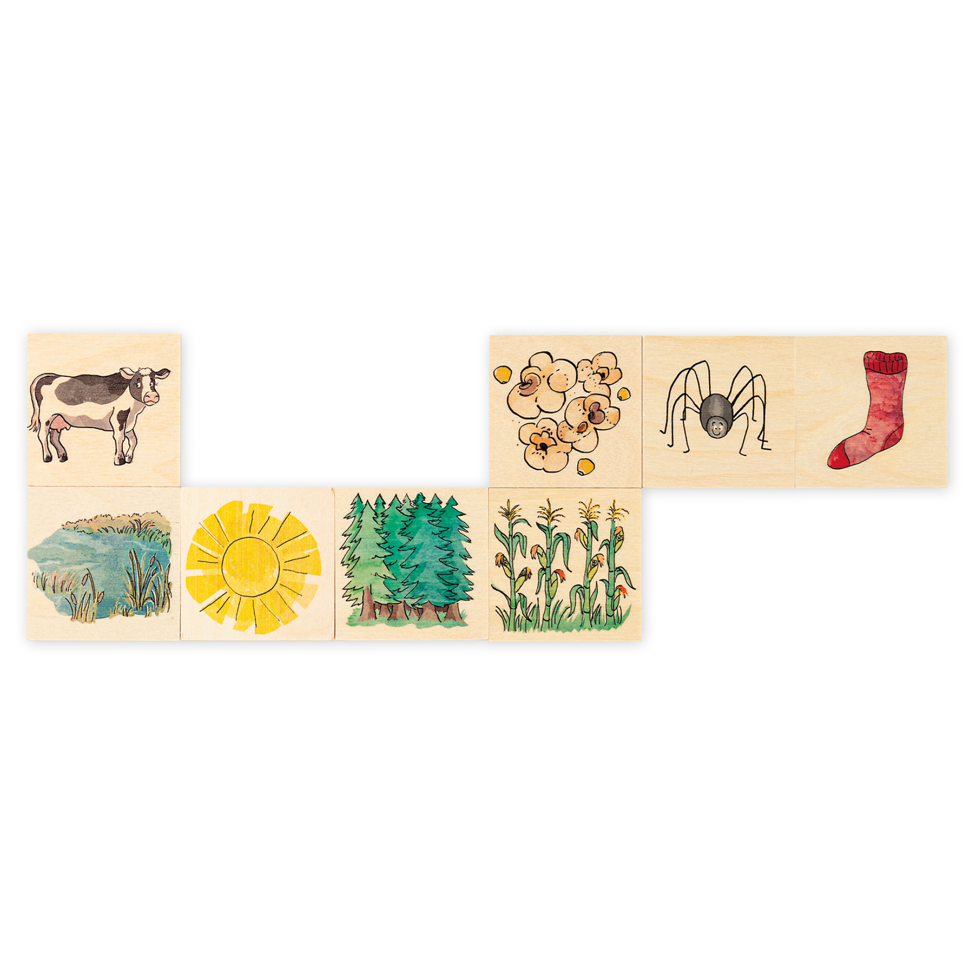 Hagemann Lernspiel "Leg an!", 70-tlg.