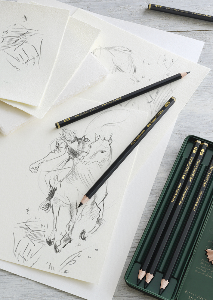 Set Faber-Castell "Pitt Graphite Matt", 6-tlg. Set Faber-Castell "Pitt Graphite Matt", 6-tlg.