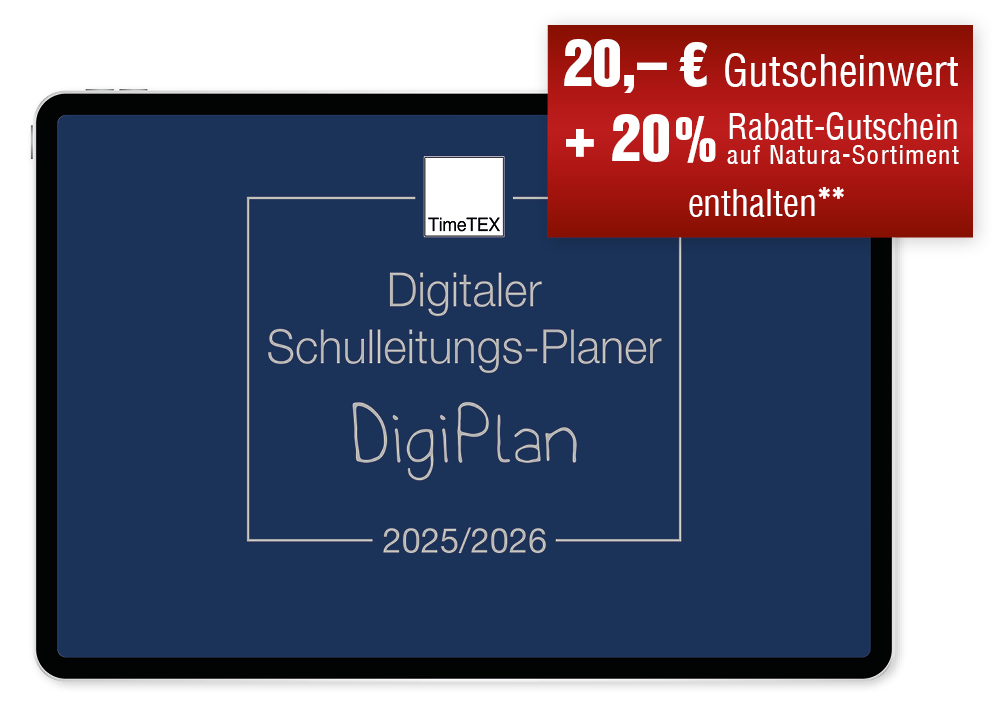 TimeTEX Digitaler Schulleitungs-Planer DigiPlan 2025/2026