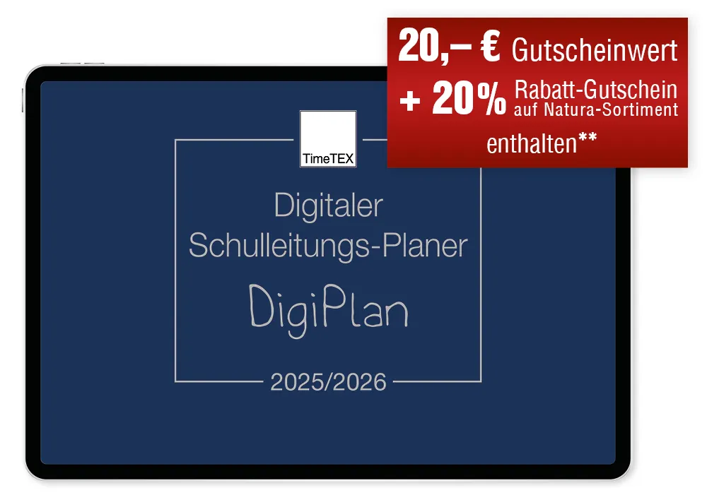 TimeTEX Digitaler Schulleitungs-Planer DigiPlan 2025/2026