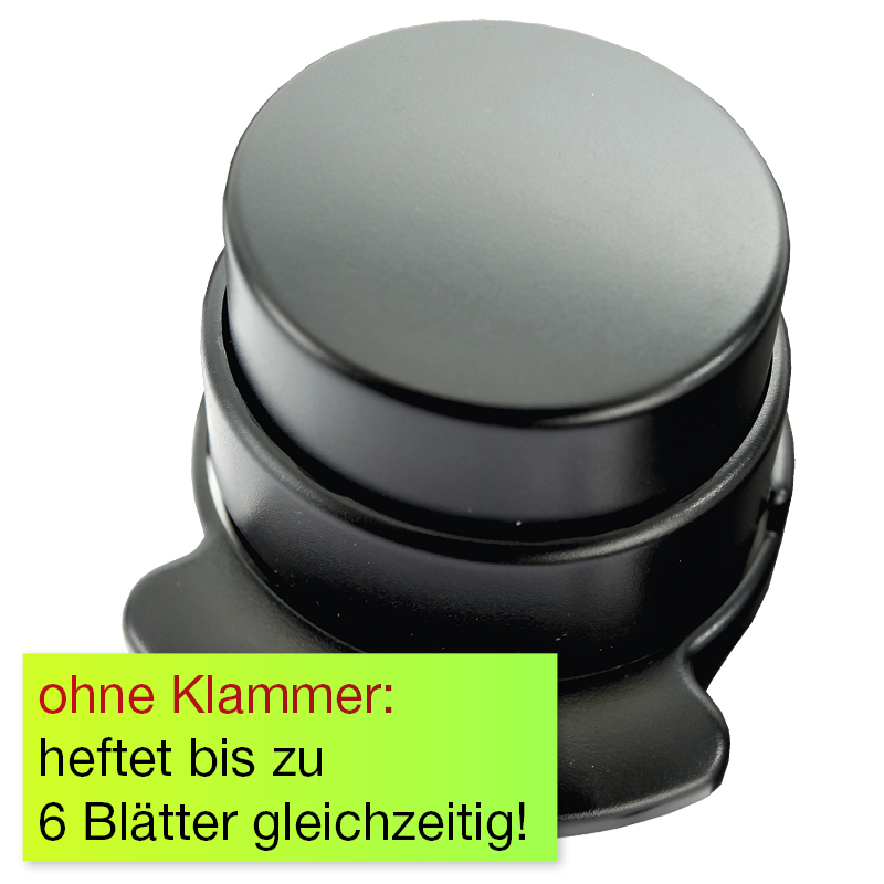 Hæftemaskine clips fri, rund