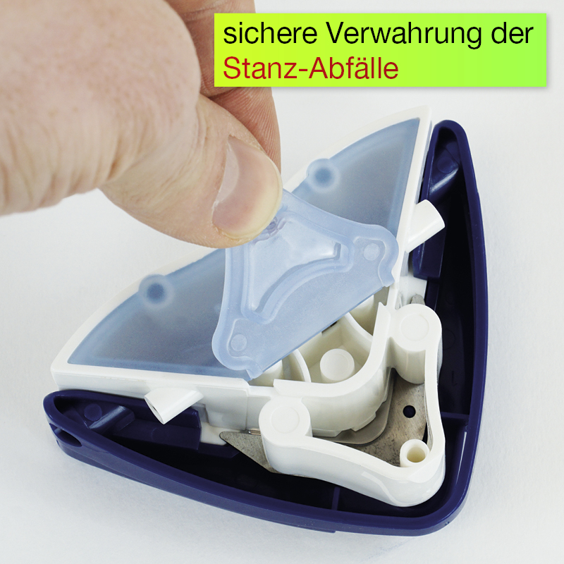 Eckabrunder Plus für Laminierfolien + Papier
