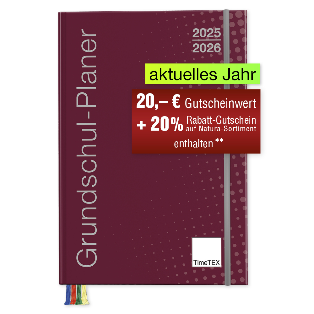 TimeTEX Grundschul-Planer A4-Plus, 2025/2026