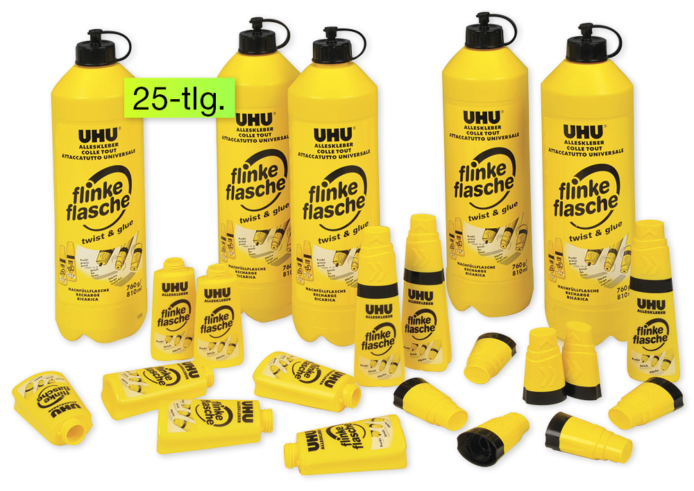 Gruppen-Set UHU Flinke Flasche, 25-tlg.