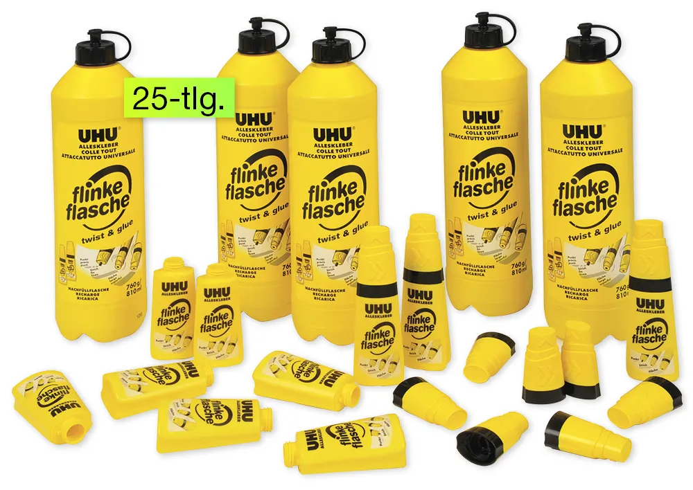 Gruppen-Set UHU Flinke Flasche, 25-tlg.