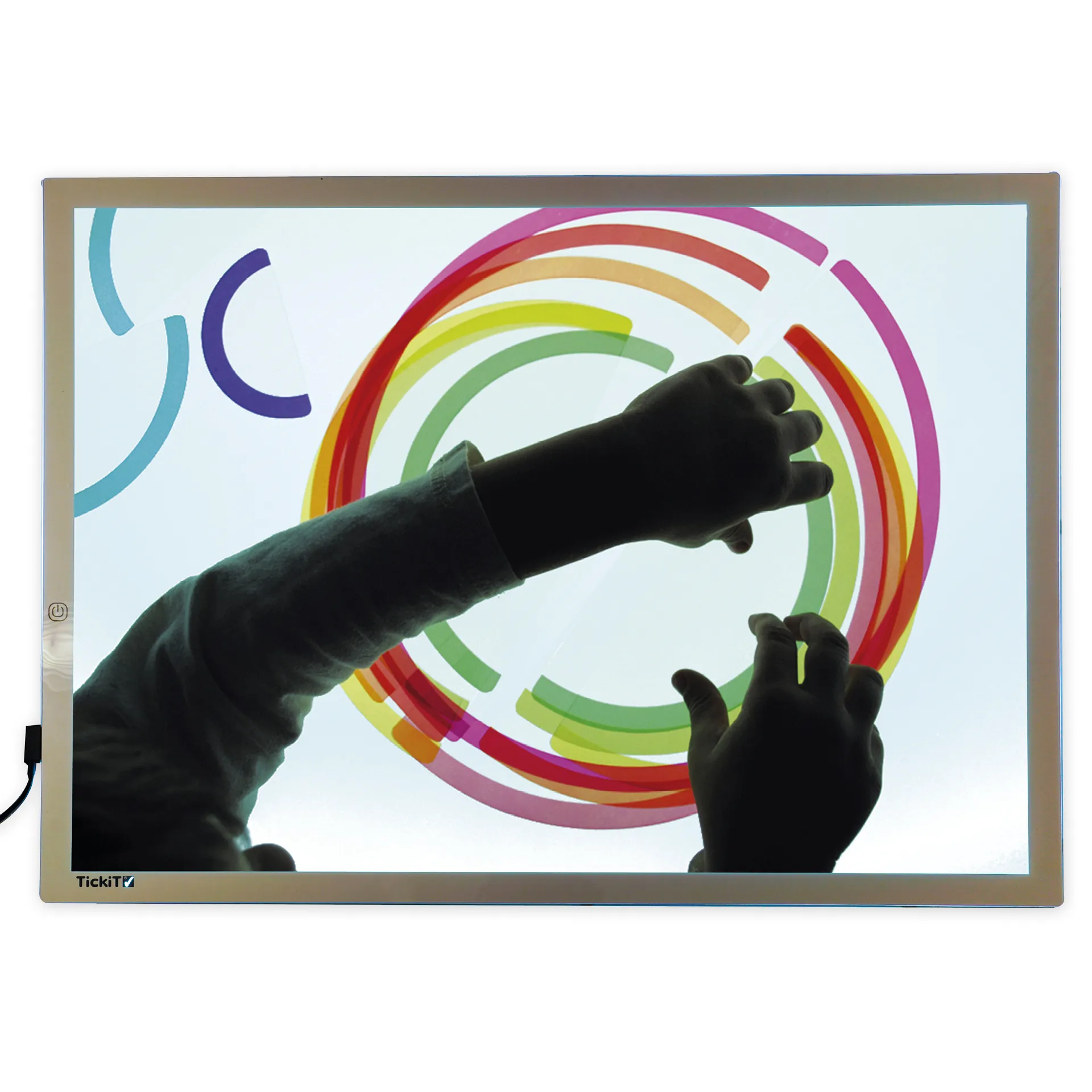 Regenbogen für die Leuchtplatte, 24-tlg.