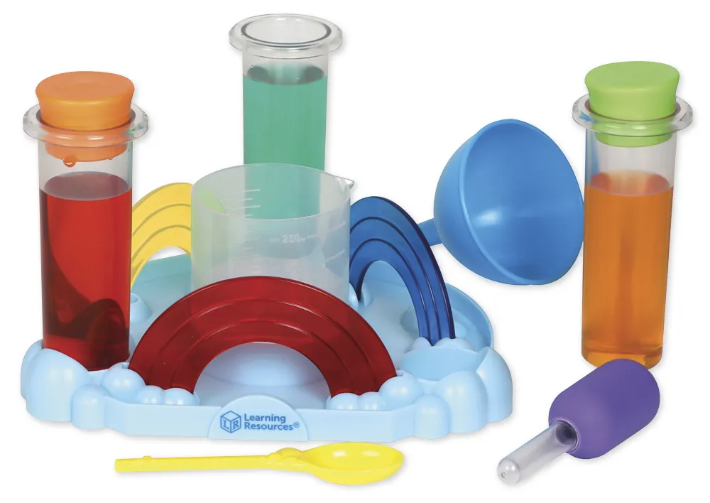 Experimentier-Set "Regenbogenfarben", 13-tlg.