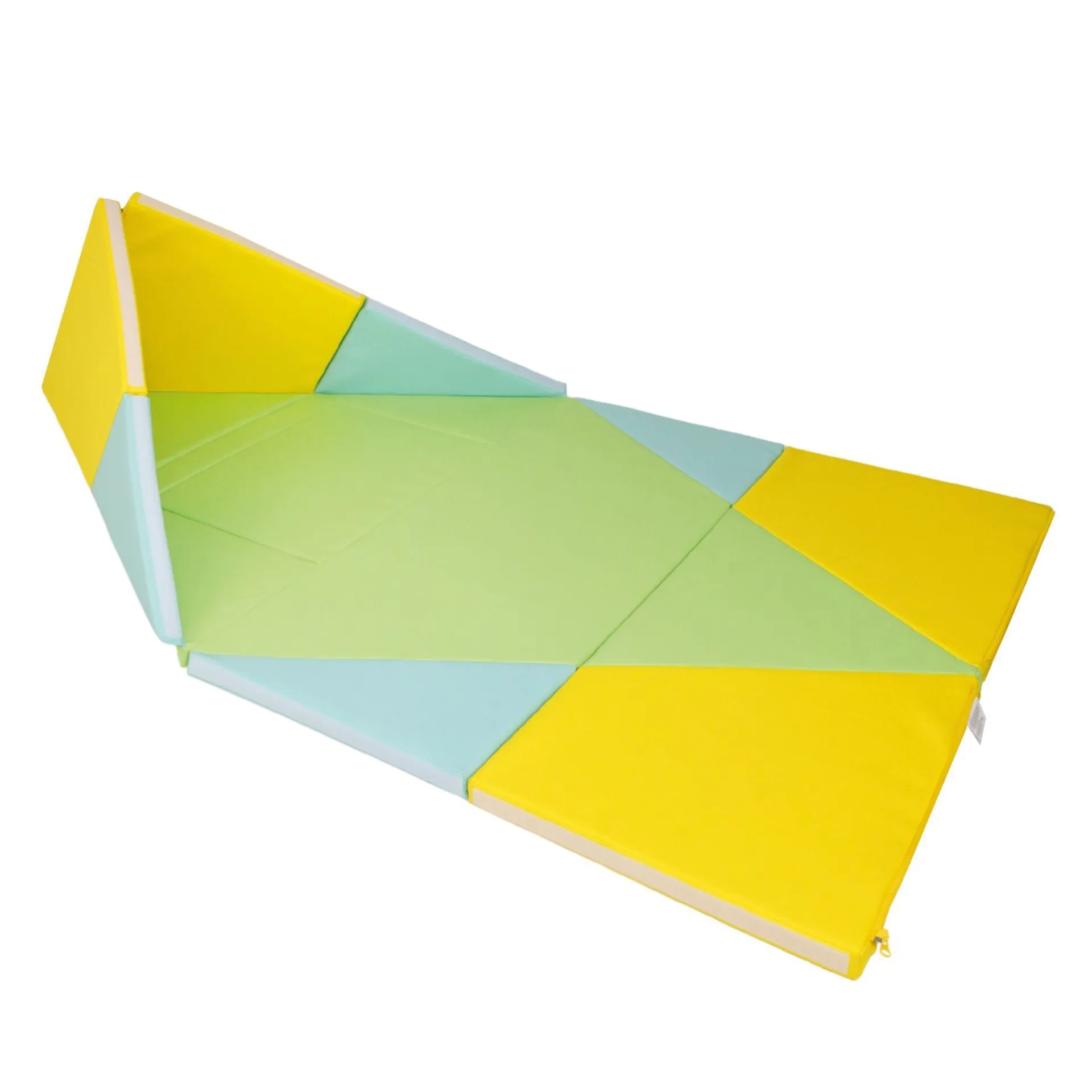 Spielmatte 3in1, faltbar zu Spielzelt und Boot