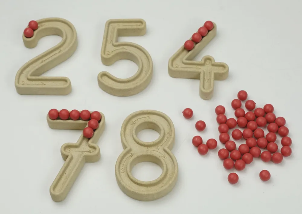 Klassensatz Ziffernsatz 1-10, 8-tlg., in Box