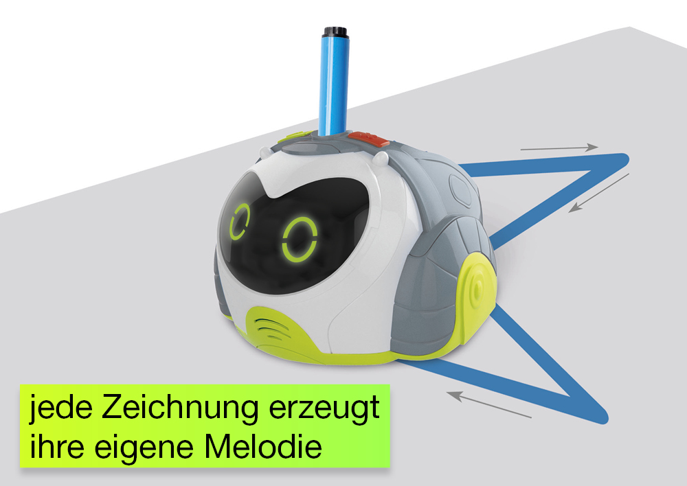 Bubble - Der Roboter zum Zeichnen, 38-tlg.