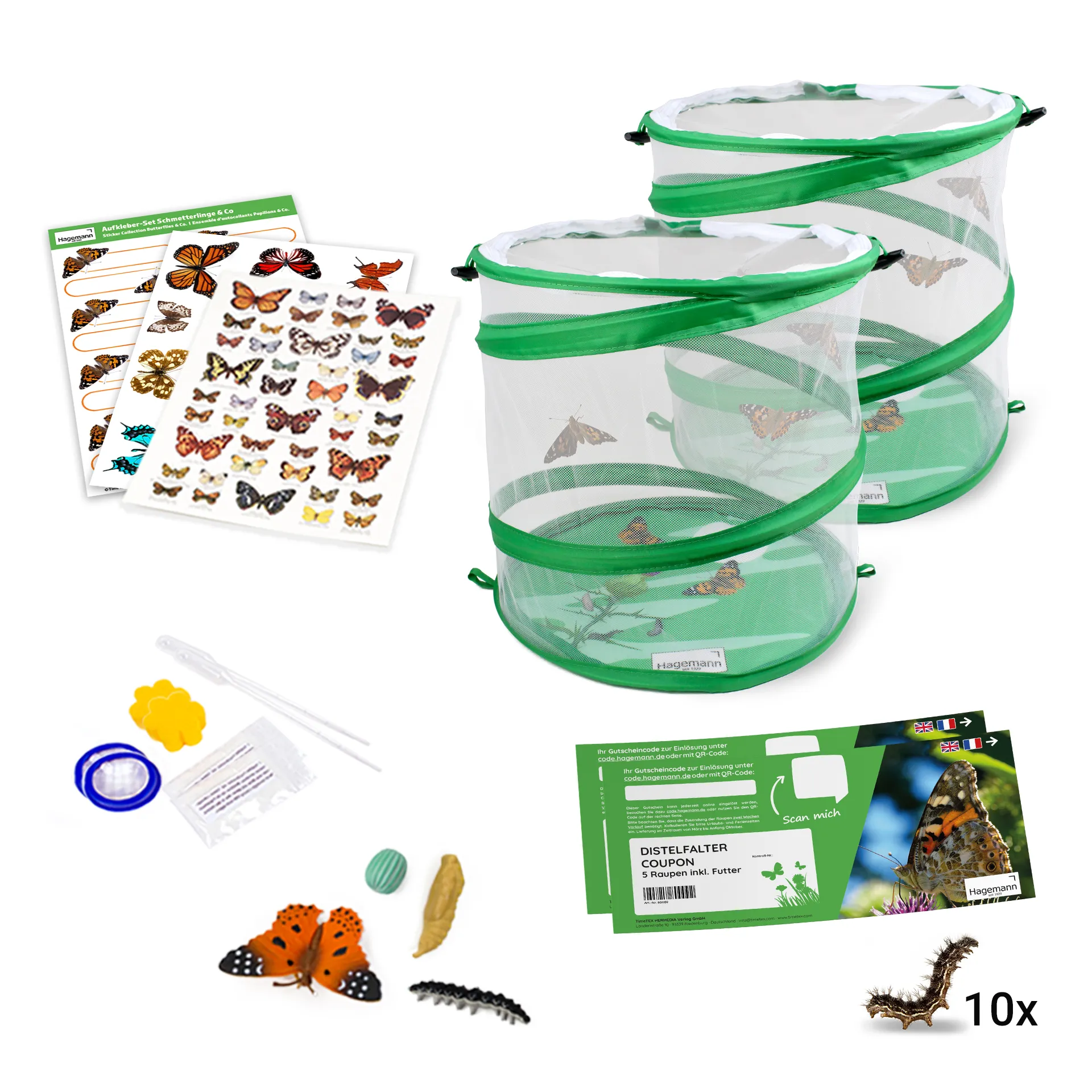 Klassen-Projektset "Tiere züchten + beobachten", 40-tlg.