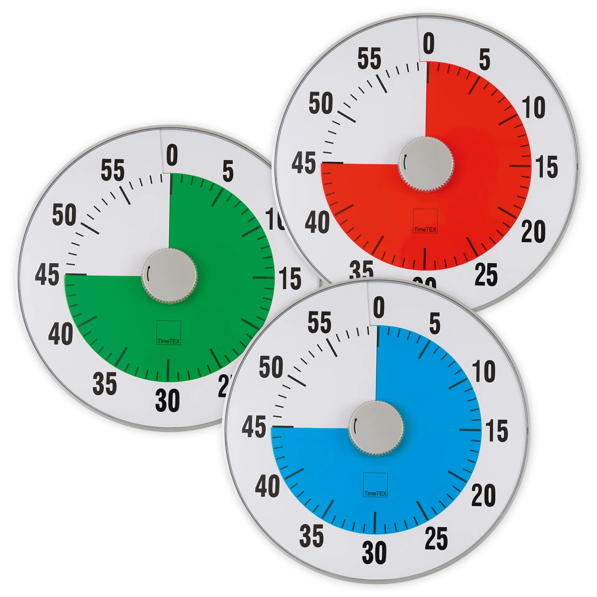 TimeTEX Zeitdauer-Uhr "lautlos" XL, 32 cm ø